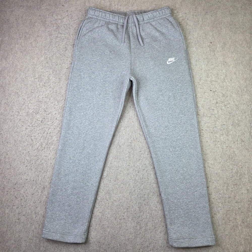 Nike Mens Sportswear Club Fleece Joggers Gray BV2707-063 Size Large